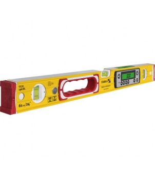 Уровень STABILA TECH 196 DL, 61см (IP 67, 2верт.,1гориз., 2 ЖК диспл., точн. 0,5 мм/м) , шт