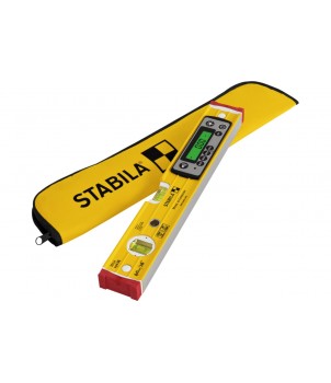Уровень STABILA TECH 196 DL, 40см (IP 67, 1верт.,1гориз., 2 ЖК диспл.,точн. 0,5 мм/м), шт