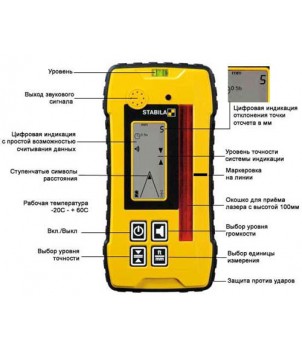 Поисковое устройство универсальное STABILA REC 300 Digital 16957