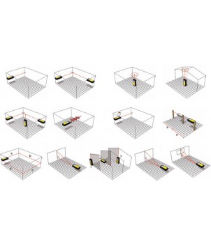 Дальномер лазерный STABILA LD 420 Set 18378